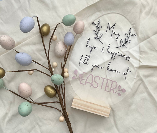 Easter Sign (Hope & Happiness)