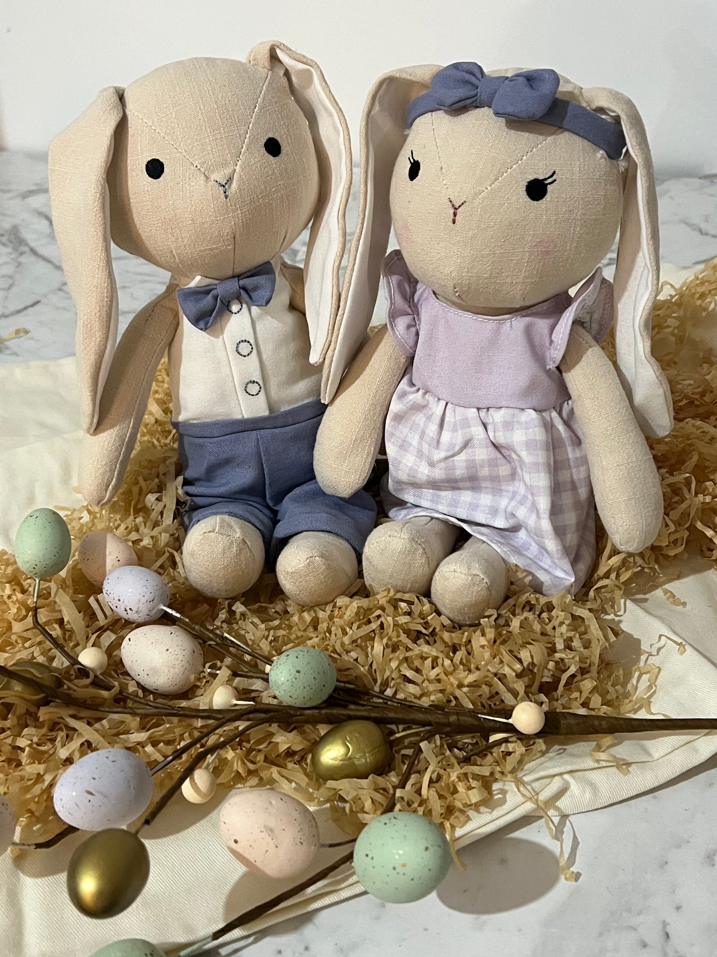 Personalised Boy Bunny