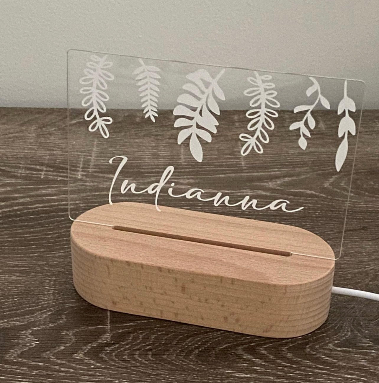 Personalised LED Nightlight