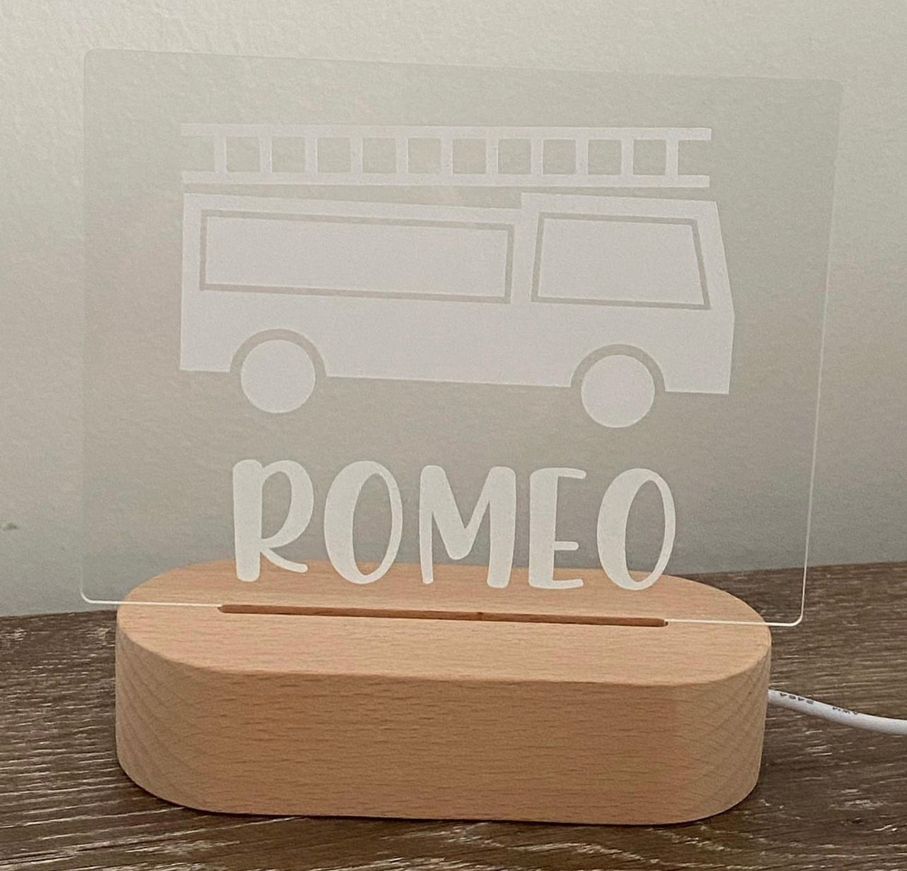 Personalised LED Nightlight