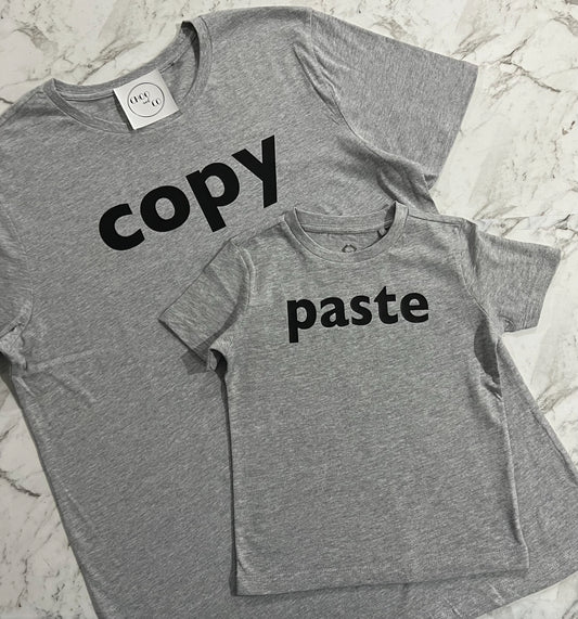 Copy Paste Matching Tees