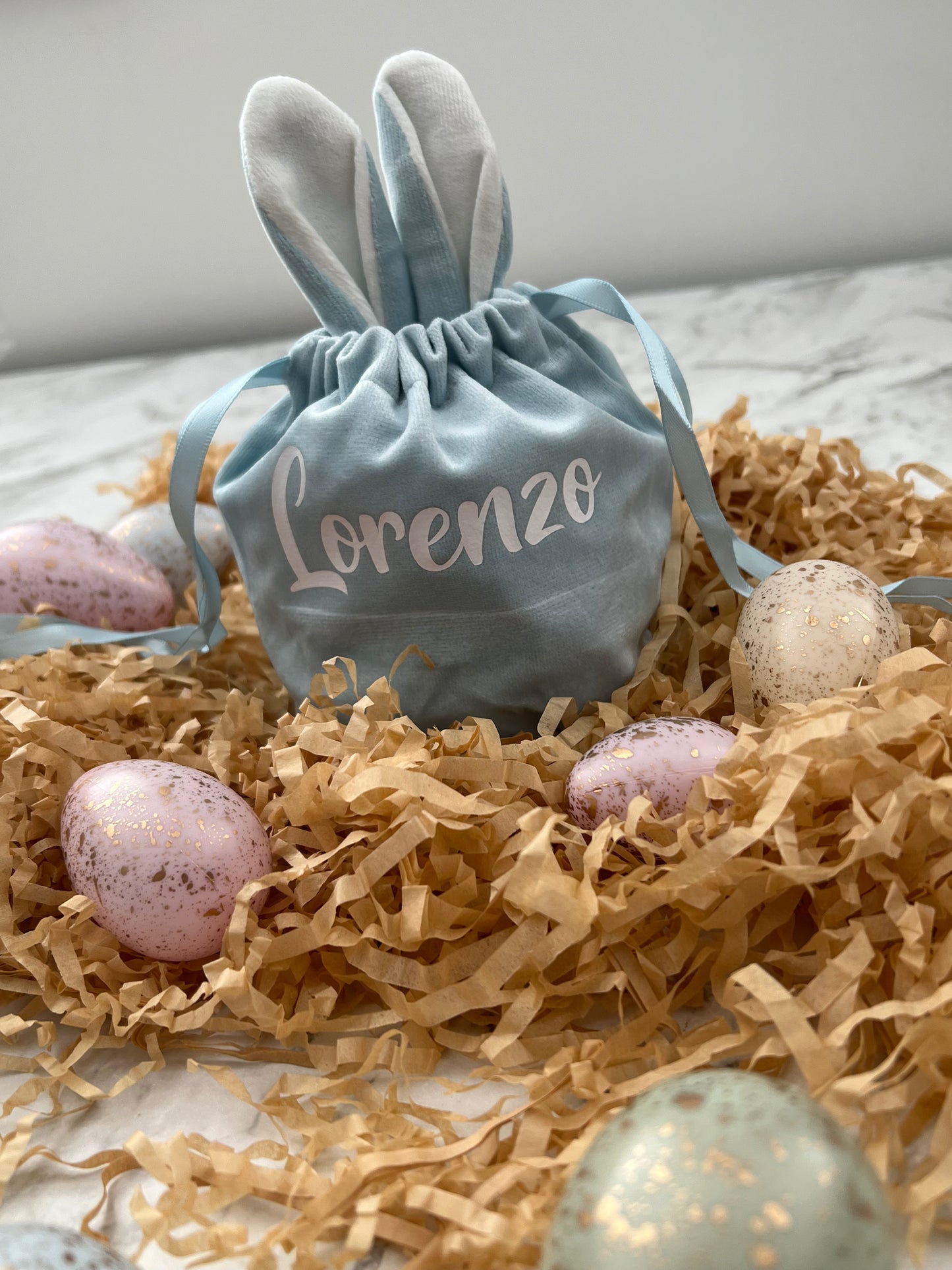 Easter Pouch Blue