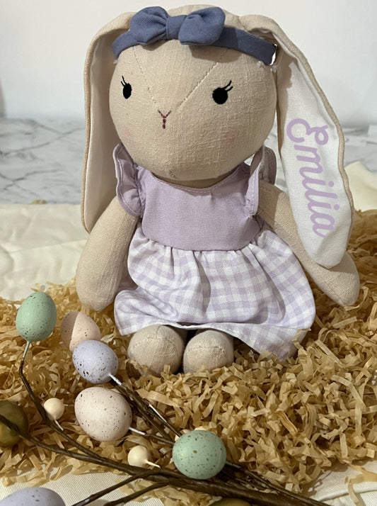 Personalised Girl Bunny