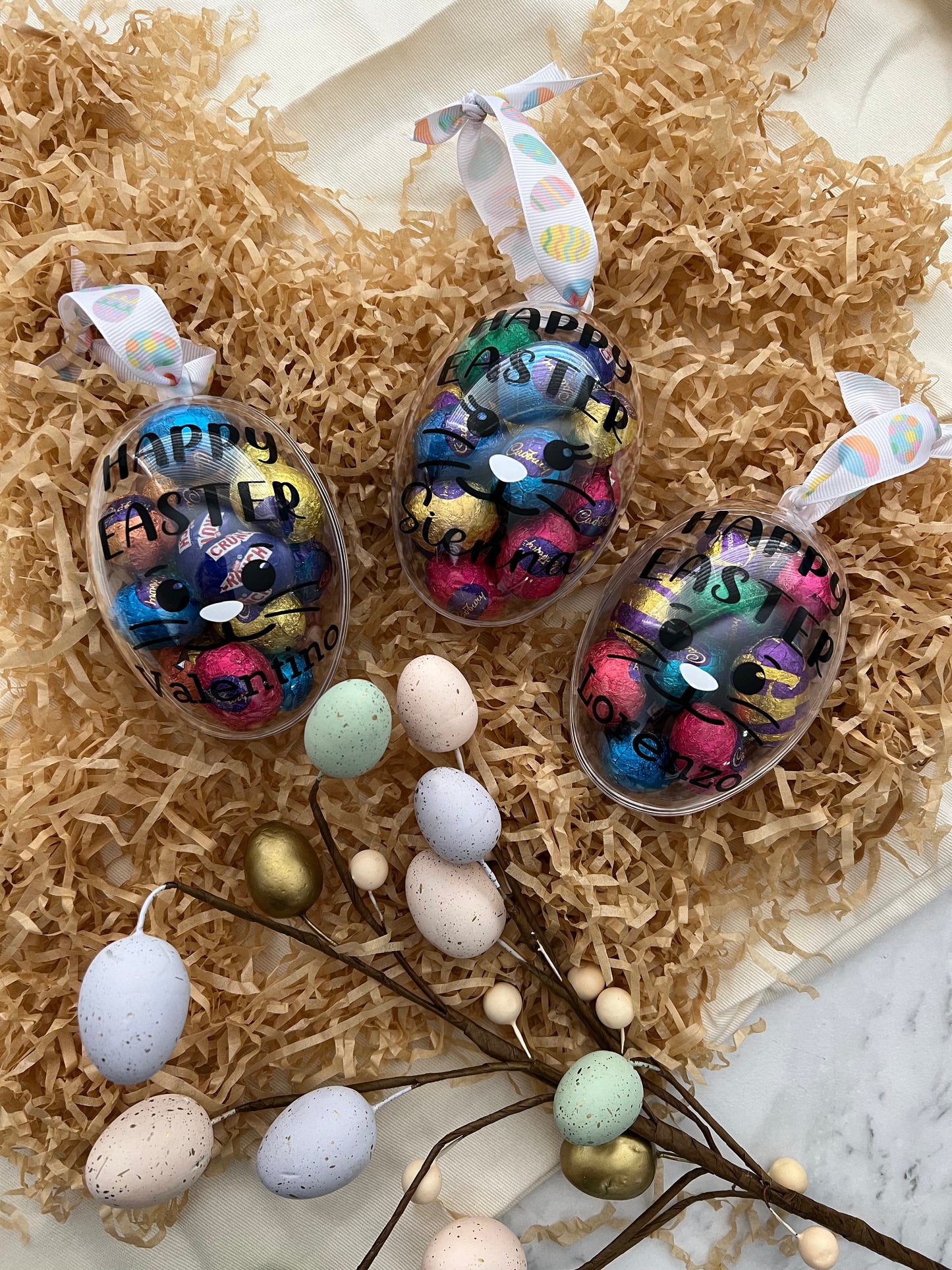 Fillable Easter Eggs