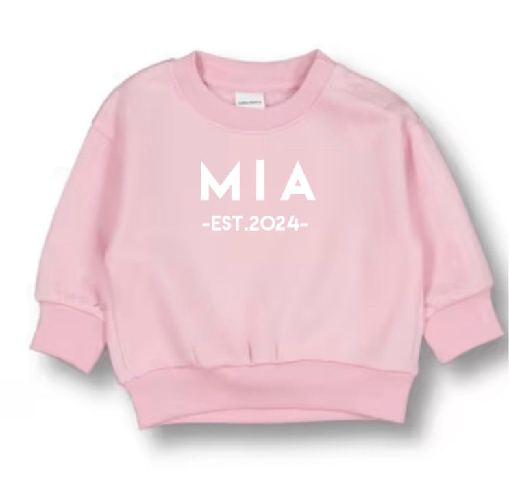 Personalised Baby Fleece Jumper