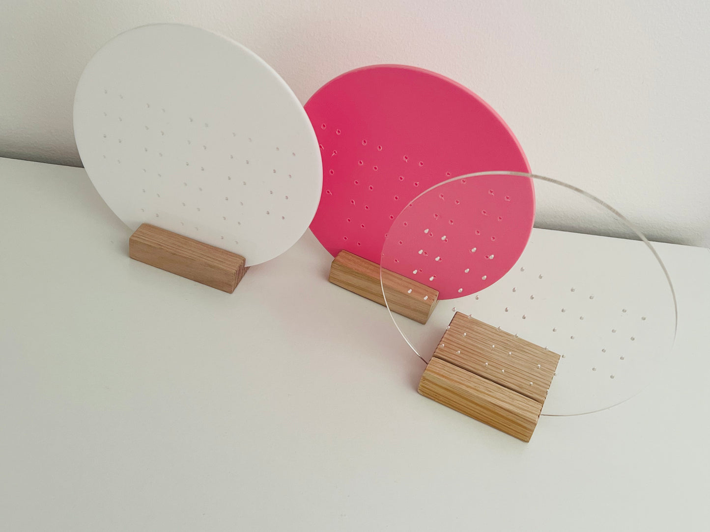 Personalised Circle Earring Stand