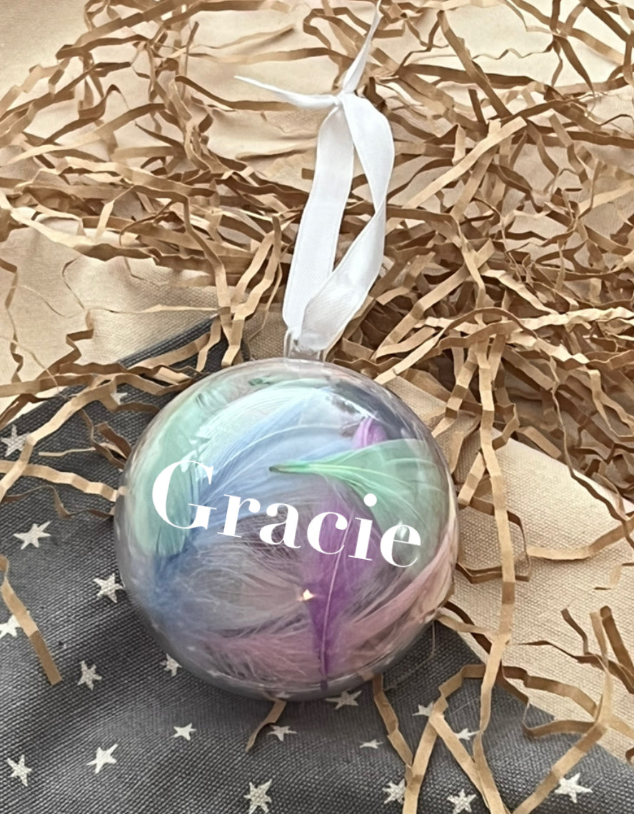 Personalised Christmas Baubles