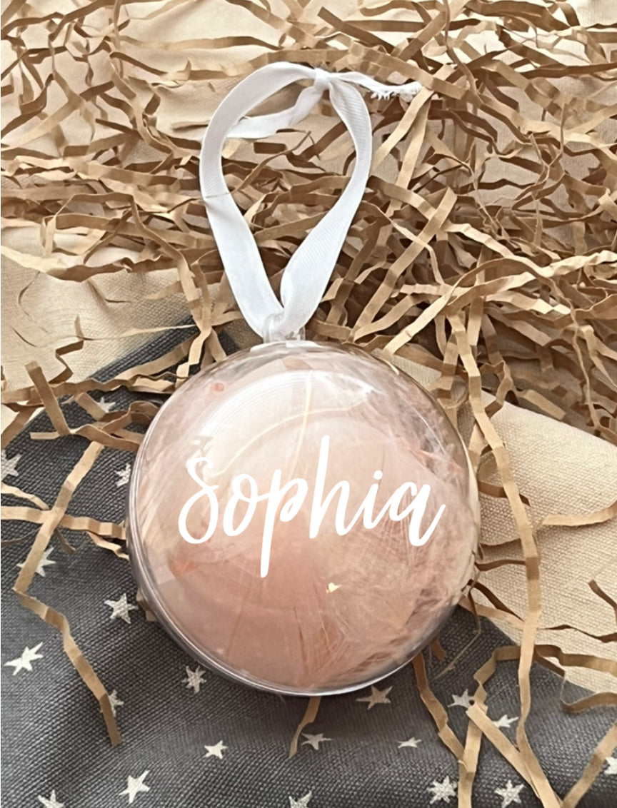 Personalised Christmas Baubles